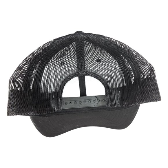 Crowdstrike Est 2011 Black Mesh Snapback Trucker Hat By Yupoong - Picture 5 of 6